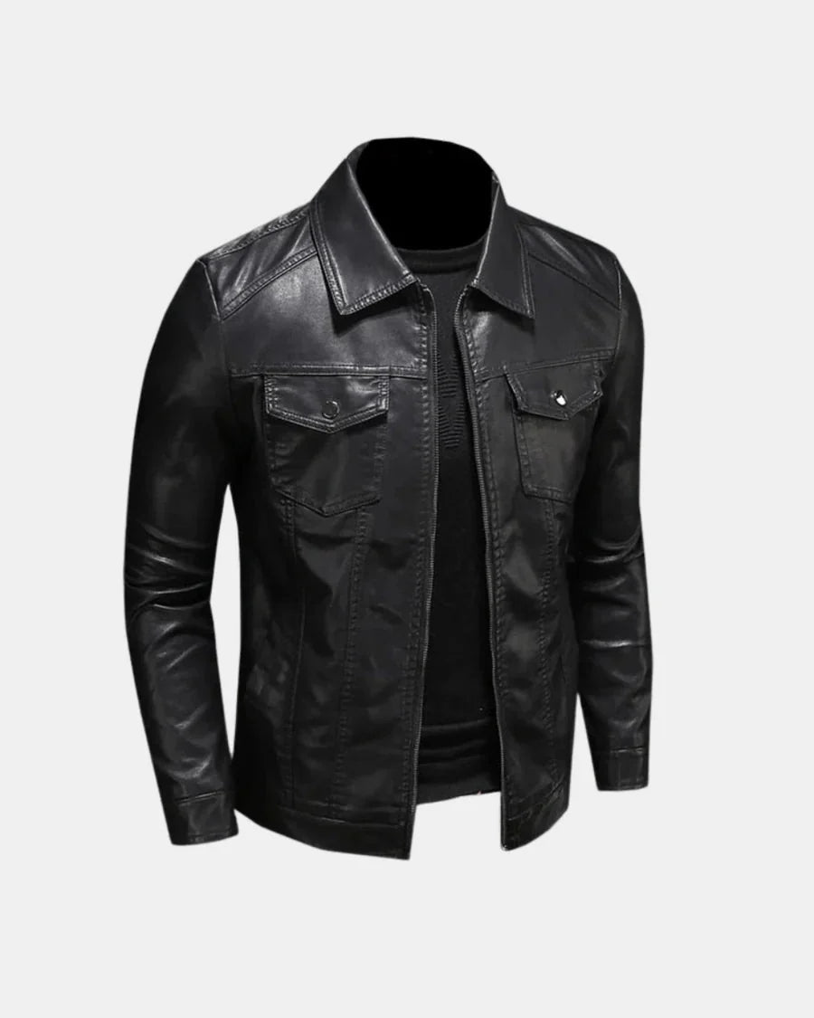 Chaqueta de Cuero Vegano Alexandro