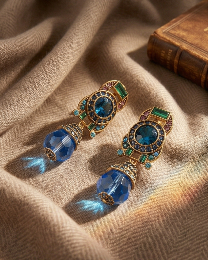 Coralia Clip Earrings (no piercings required)