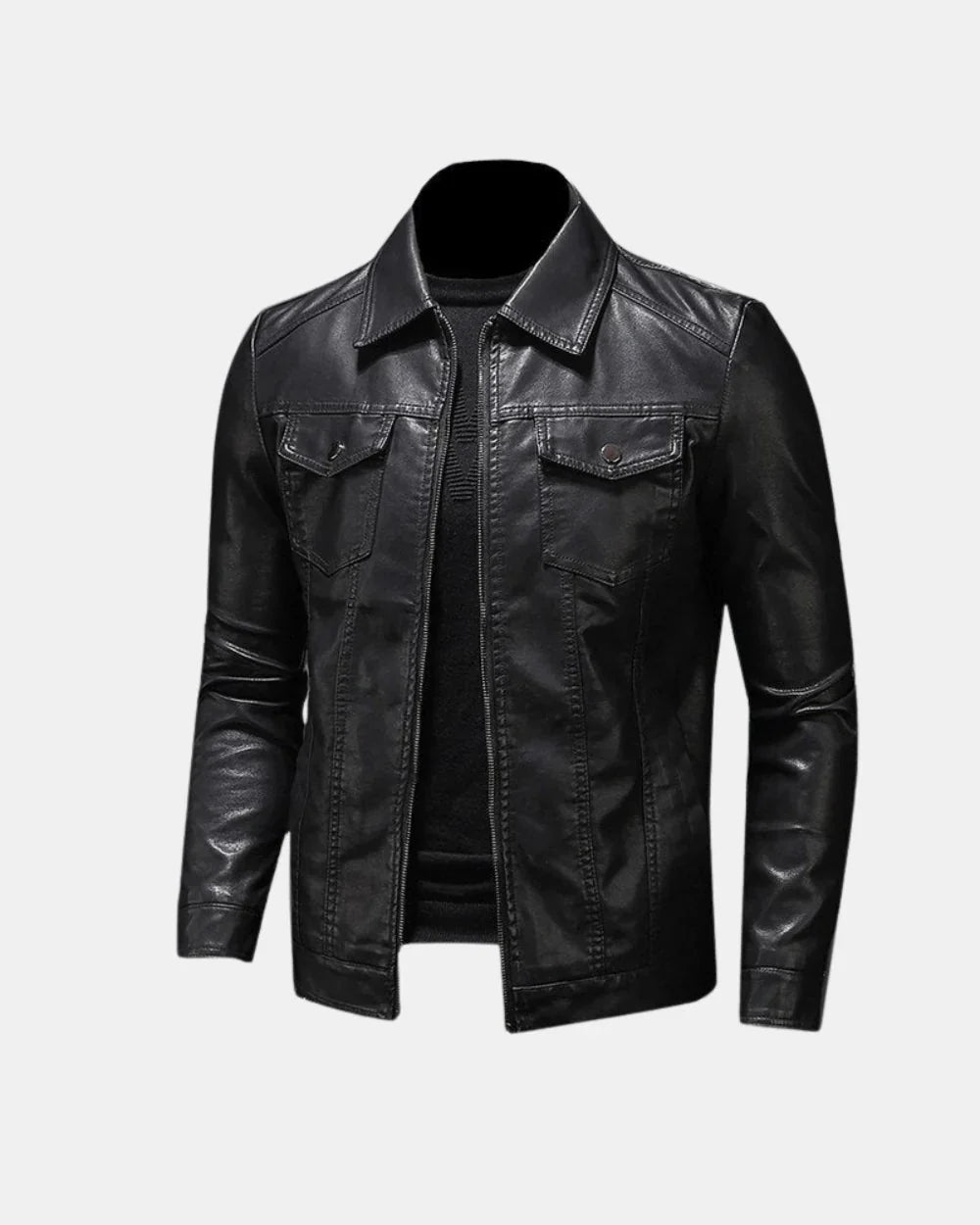 Chaqueta de Cuero Vegano Alexandro