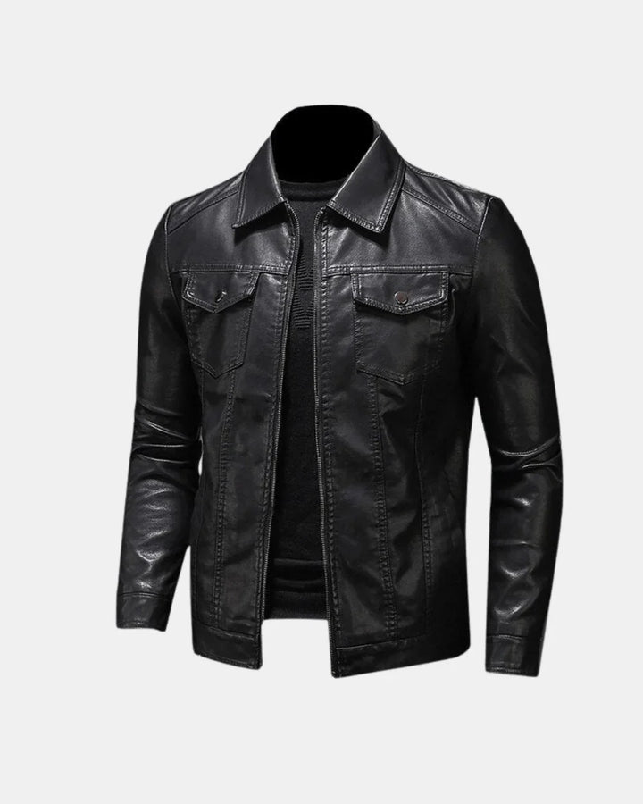 Chaqueta de Cuero Vegano Alexandro