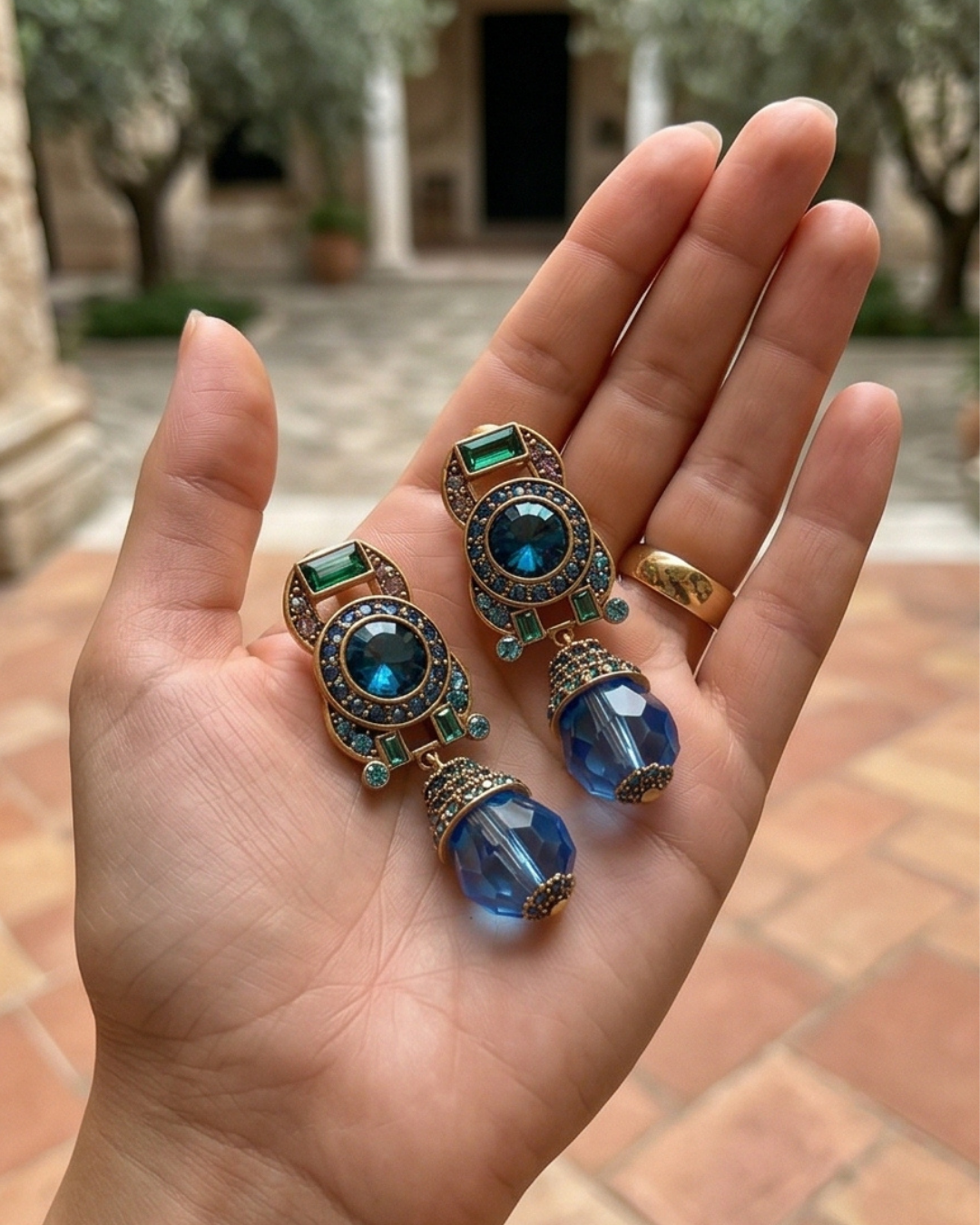 Coralia Clip Earrings (no piercings required)