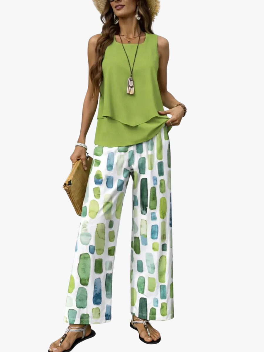 Lucía™ | Conjunto de Verano Fluido y Elegante