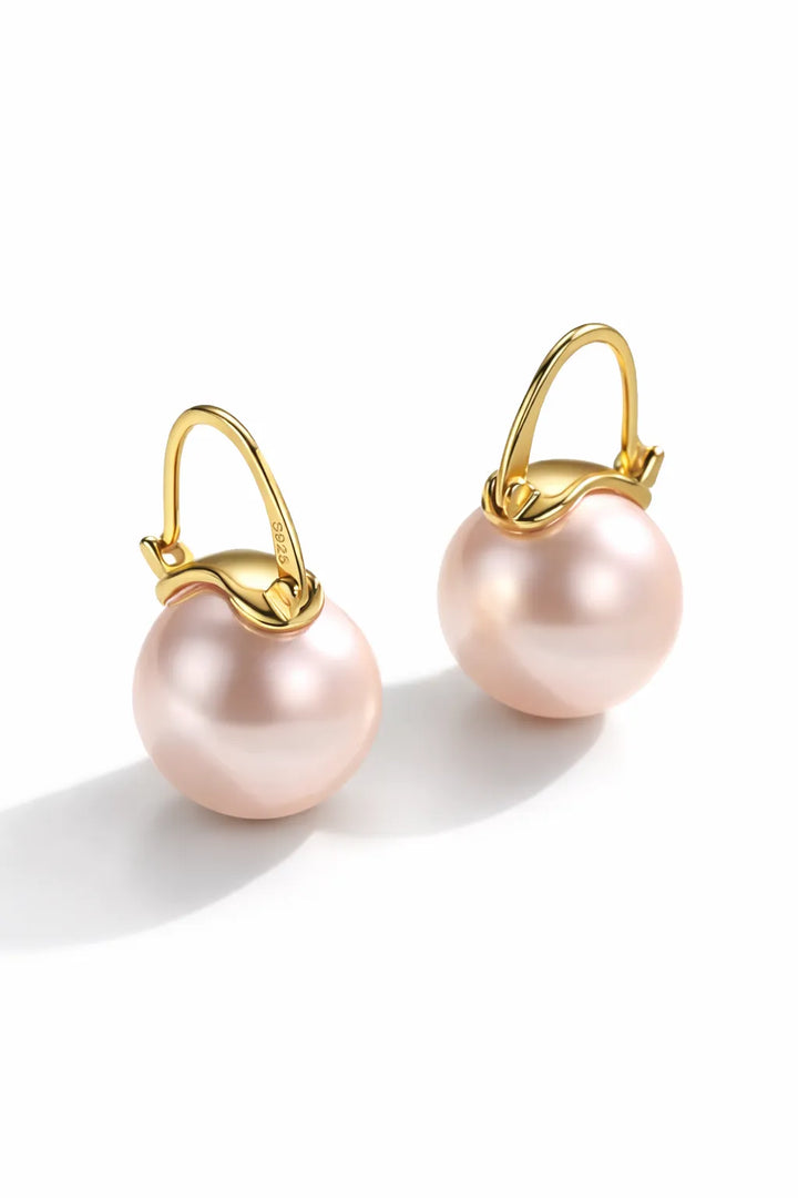 Breast Cancer Awareness | Fresh Pearls Earrings | 1+1 Free Today