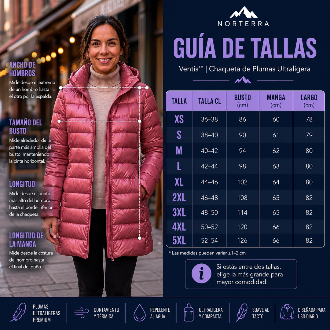 Ventis™ | Chaqueta de Plumas Ultraligera