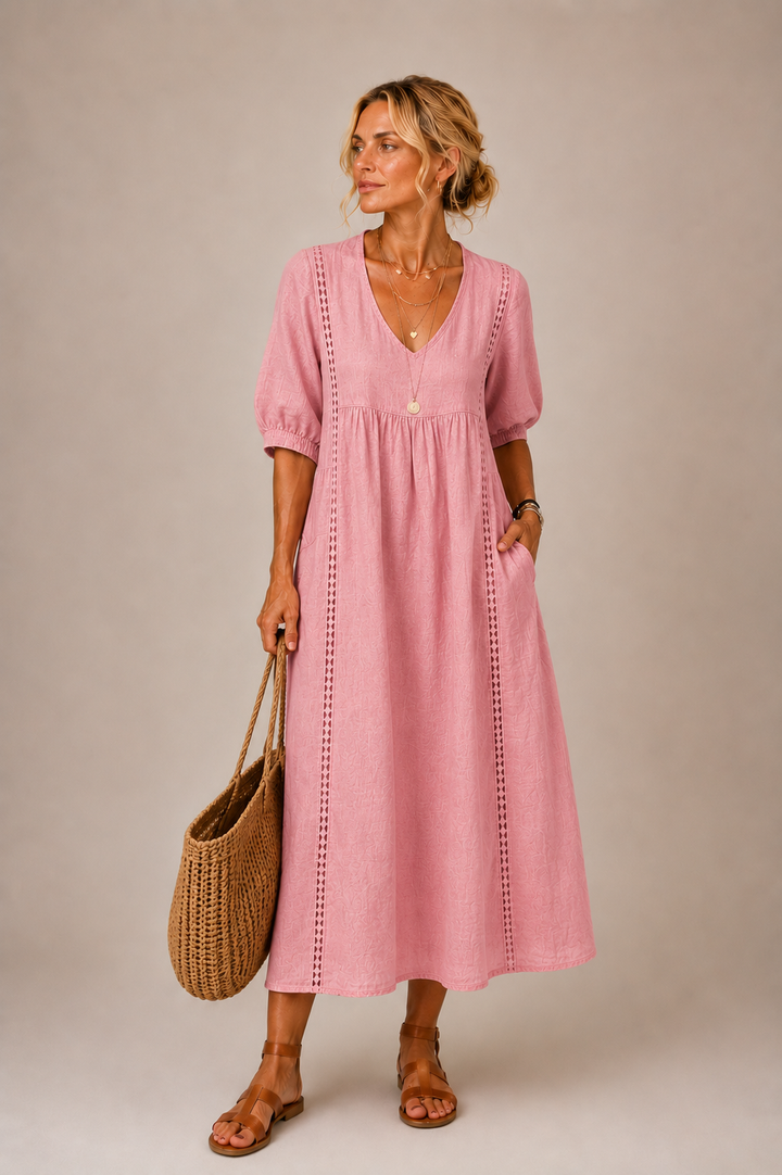 Élise™ | Vestido Midi de Verano con Elegancia Atemporal