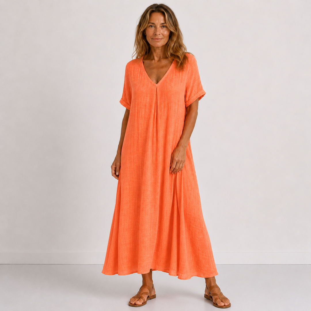 Valentina™ | Vestido Largo Fluid