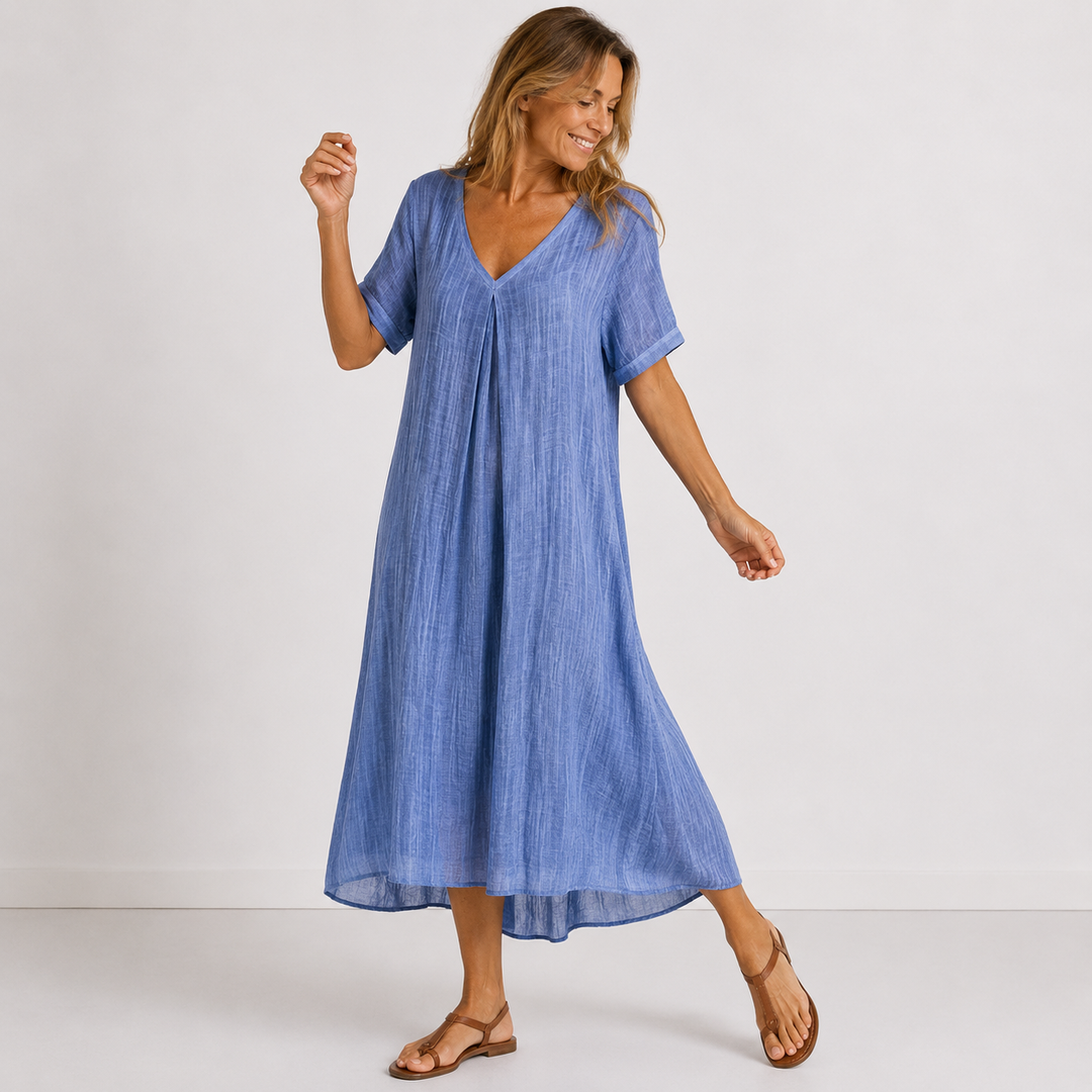 Valentina™ | Vestido Largo Fluid
