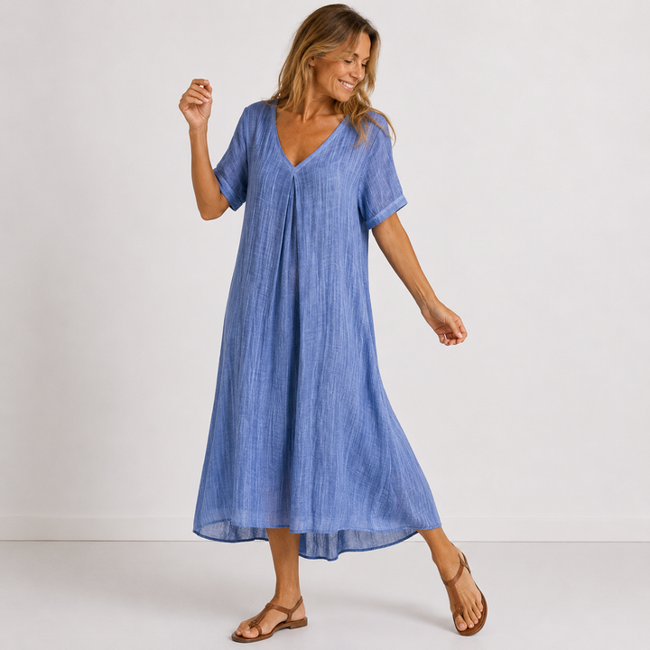 Valentina™ | Vestido Largo Fluid