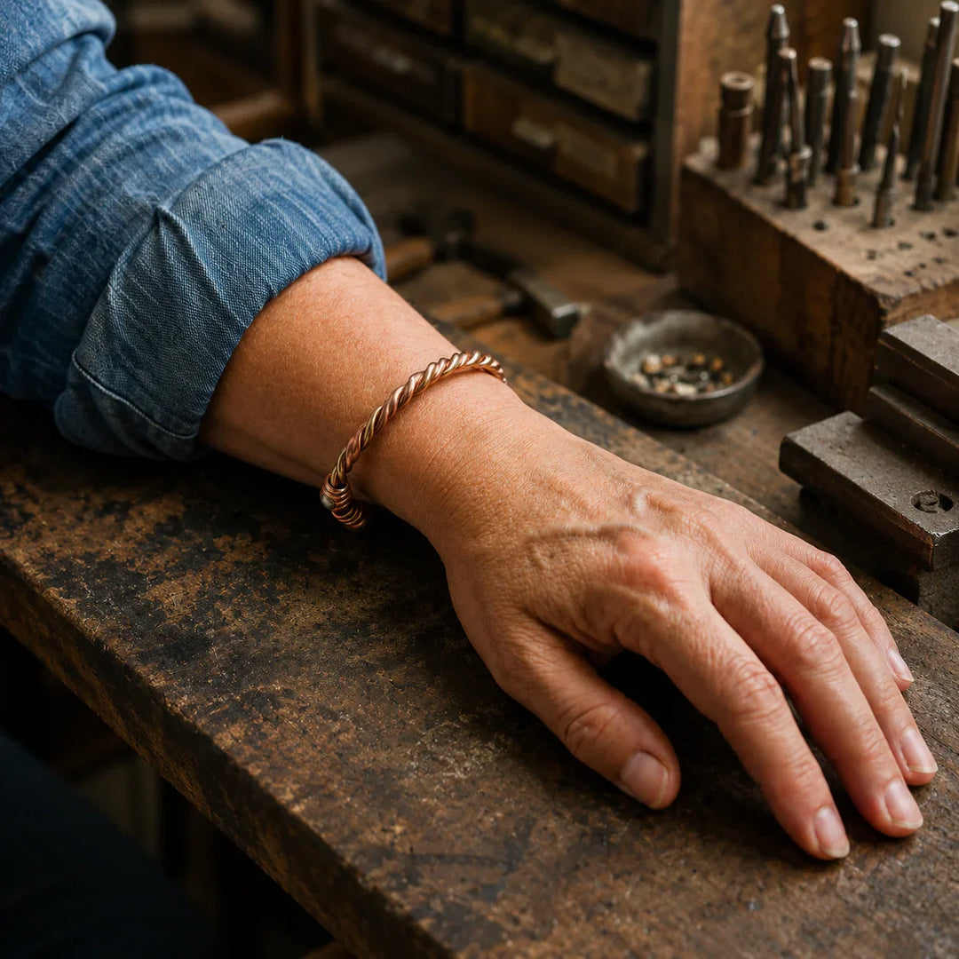 Pulsera de Cobre del Río de Vera