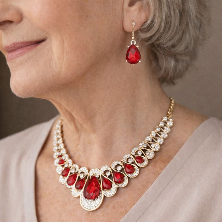 Maevina Crimselle Jewellery Set