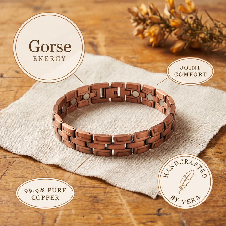 Pulsera de Cobre para Hombre de Vera&