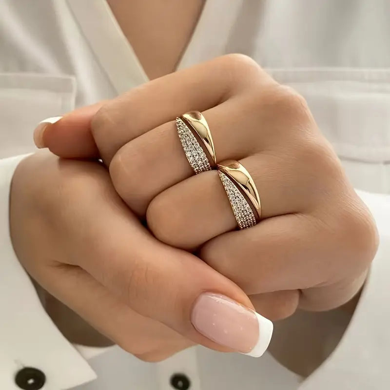 Breast Cancer Support Set | 2 Rings and 2 Bracelets