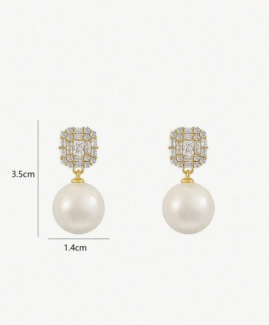 Breast Cancer Awareness | Luxe Pearl Earrings | 1+1 Free Today