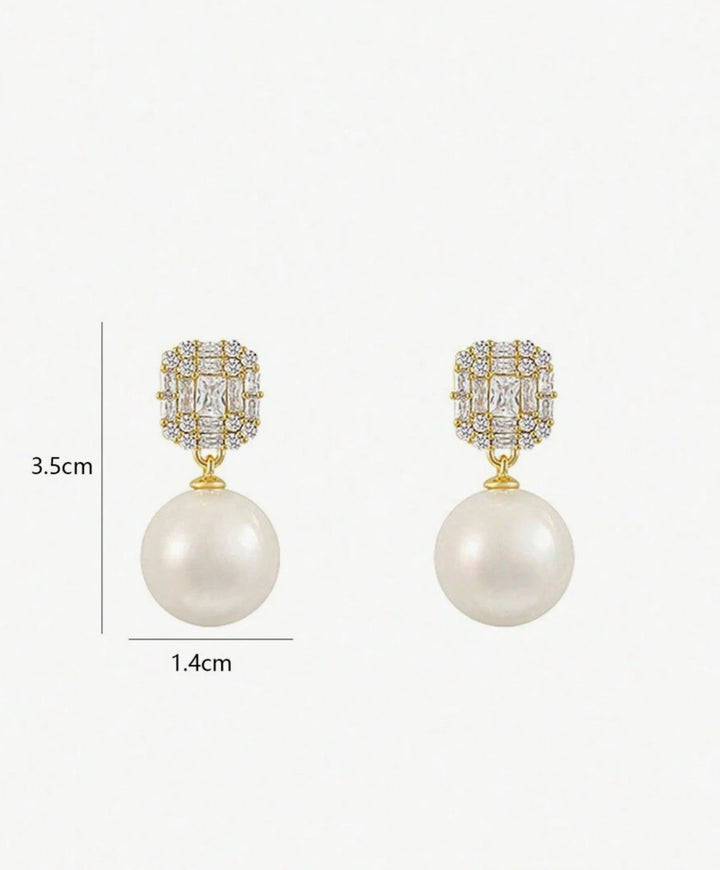 Breast Cancer Awareness | Luxe Pearl Earrings | 1+1 Free Today