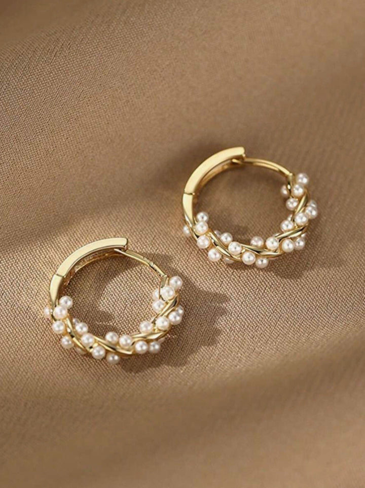 Breast Cancer Awareness | Pearl Hope Earrings | 1+1 Free Today