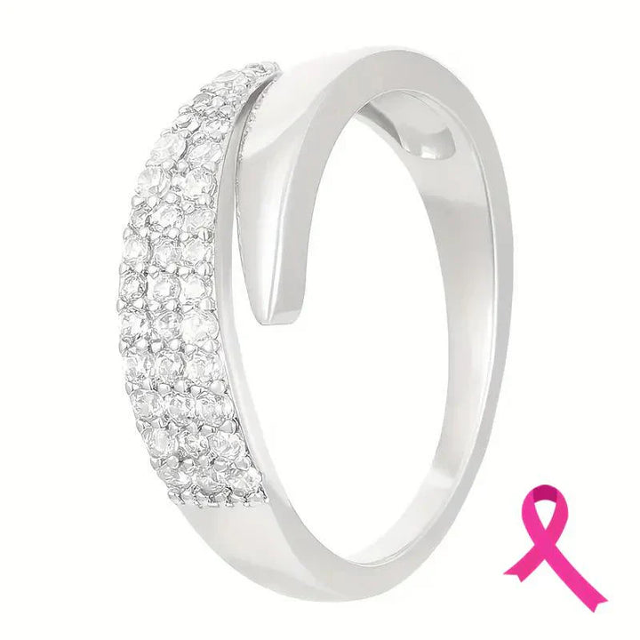 Breast Cancer Support Set | 2 Rings and 2 Bracelets