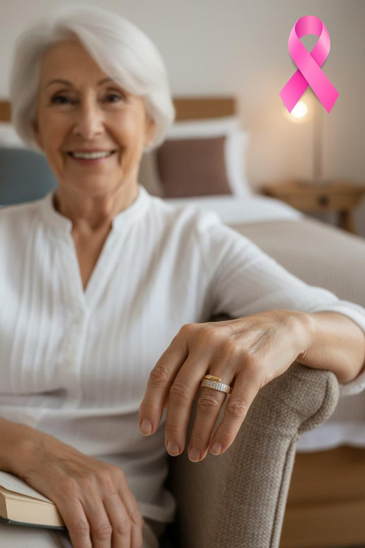 Breast Cancer Support Ring | Get 1+1 Free