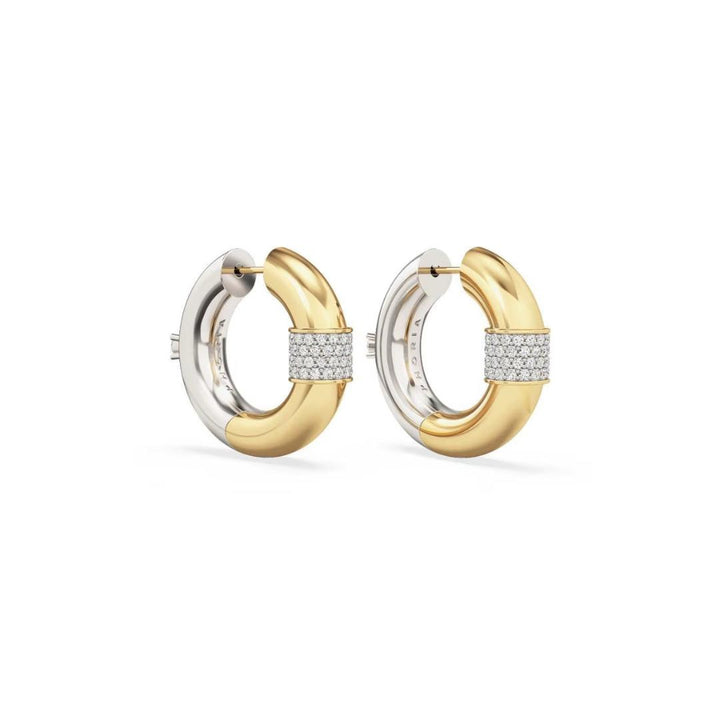 Sophisticated Breast Cancer Awareness Earrings | Stainless Steel Elegance | 1+1 Free
