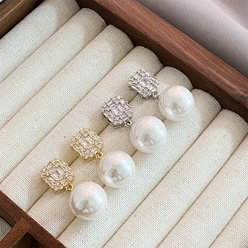 Breast Cancer Awareness | Luxe Pearl Earrings | 1+1 Free Today