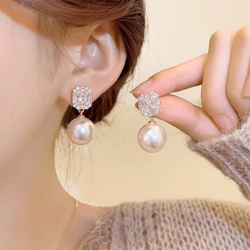 Breast Cancer Awareness | Luxe Pearl Earrings | 1+1 Free Today