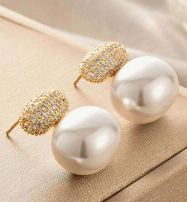 Breast Cancer Awareness | Shine Pearl Earrings | 1+1 Free Today