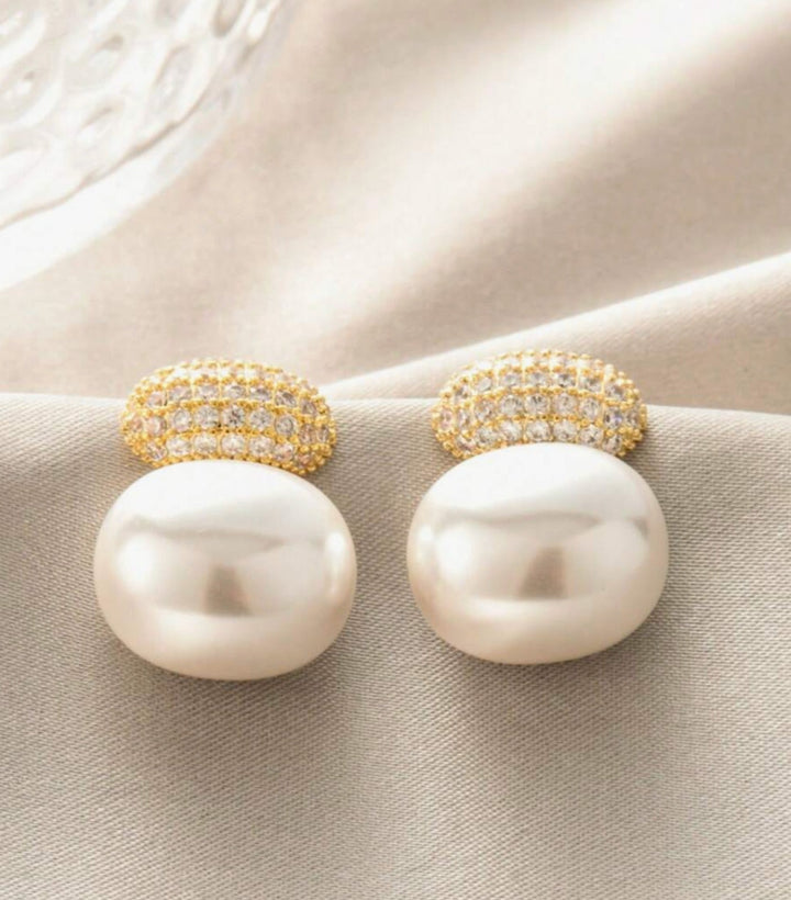 Breast Cancer Awareness | Shine Pearl Earrings | 1+1 Free Today