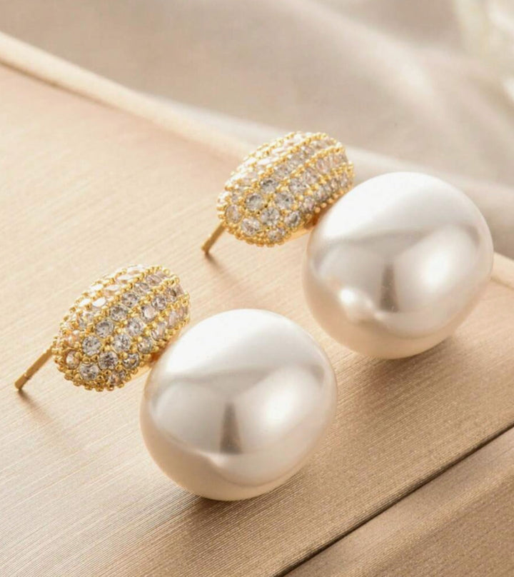 Breast Cancer Awareness | Shine Pearl Earrings | 1+1 Free Today