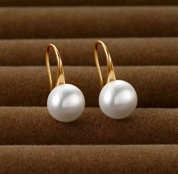 Breast Cancer Awareness | Support Pearl Earrings | 1+1 Free Today