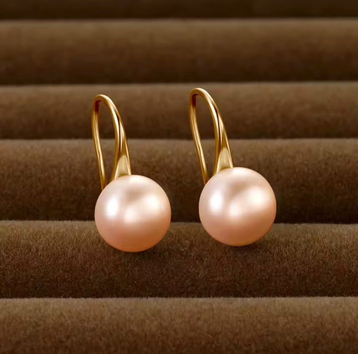 Breast Cancer Awareness | Support Pearl Earrings | 1+1 Free Today
