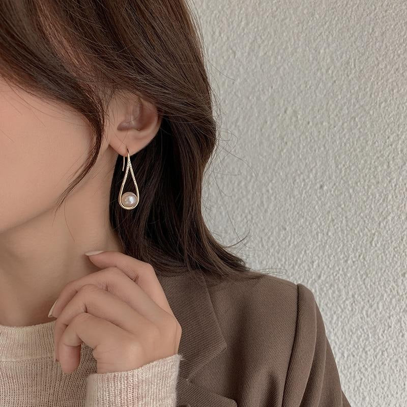 Breast Cancer Awareness | Hanging Sparkle Earrings | 1+1 Free Today