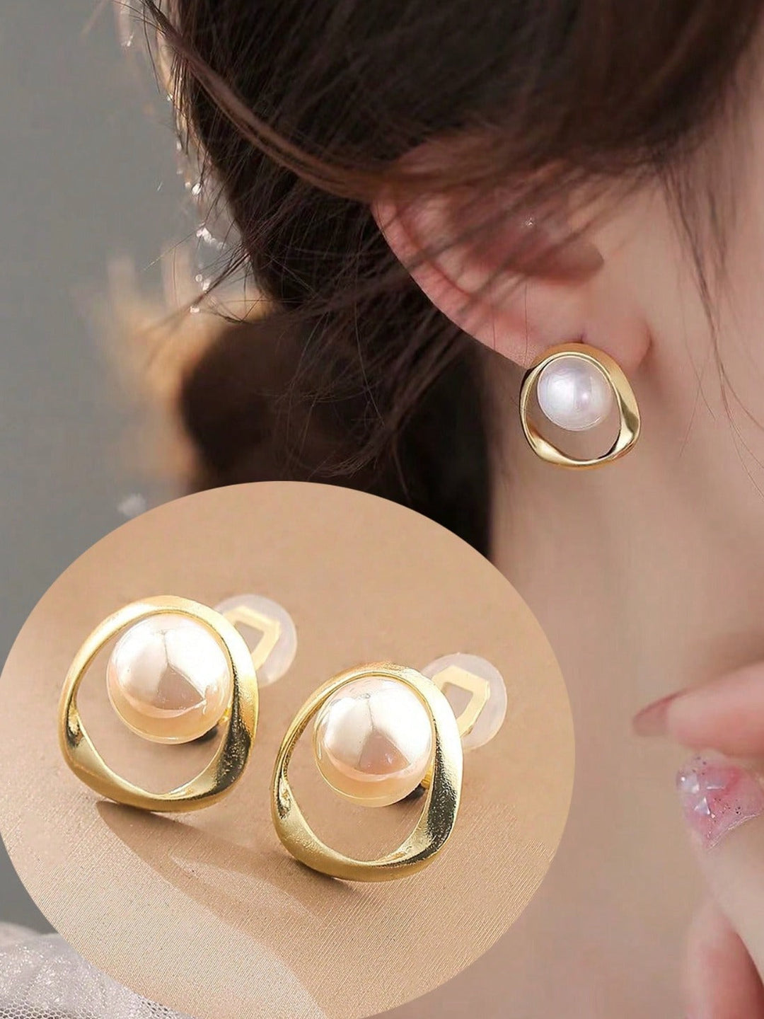 Breast Cancer Awareness | Clip In Pearl Collection - 1+1 Free Today