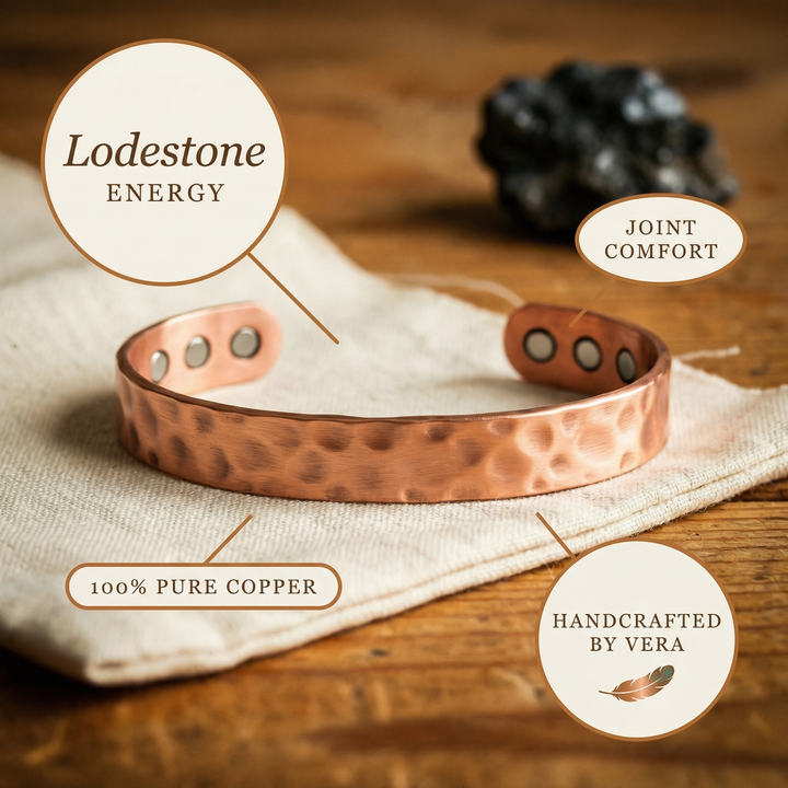 Pulsera de Cobre Lodestone de Vera