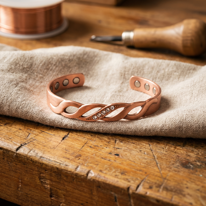 Pulsera de Cobre Seam de Vera