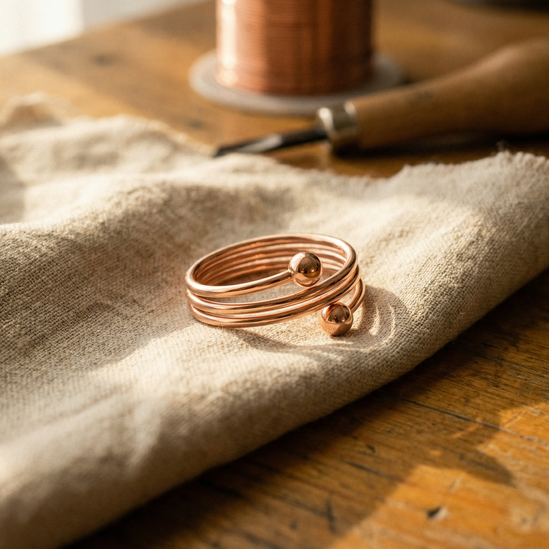 Anillo de Cobre Silt de Vera