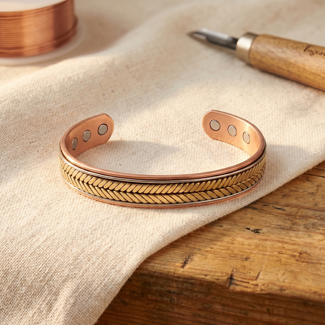 Pulsera de Cobre Cosecha de Vera