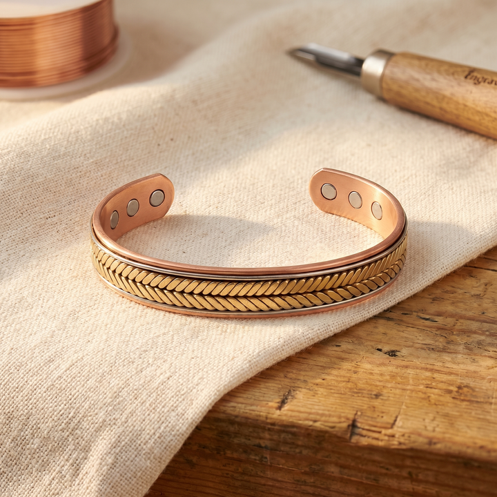 Pulsera de Cobre Cosecha de Vera