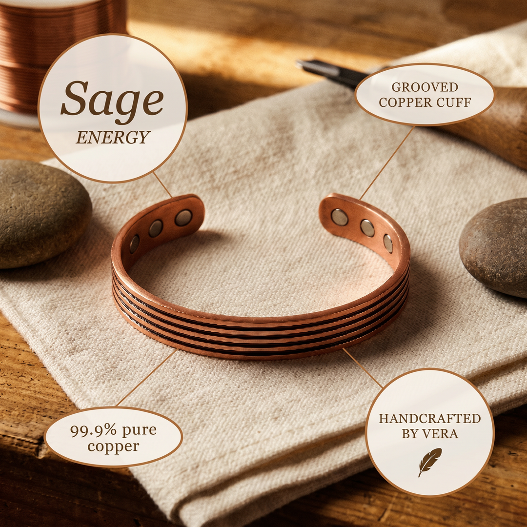 Pulsera de Cobre Sage de Vera