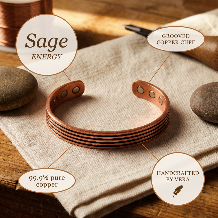 Pulsera de Cobre Sage de Vera