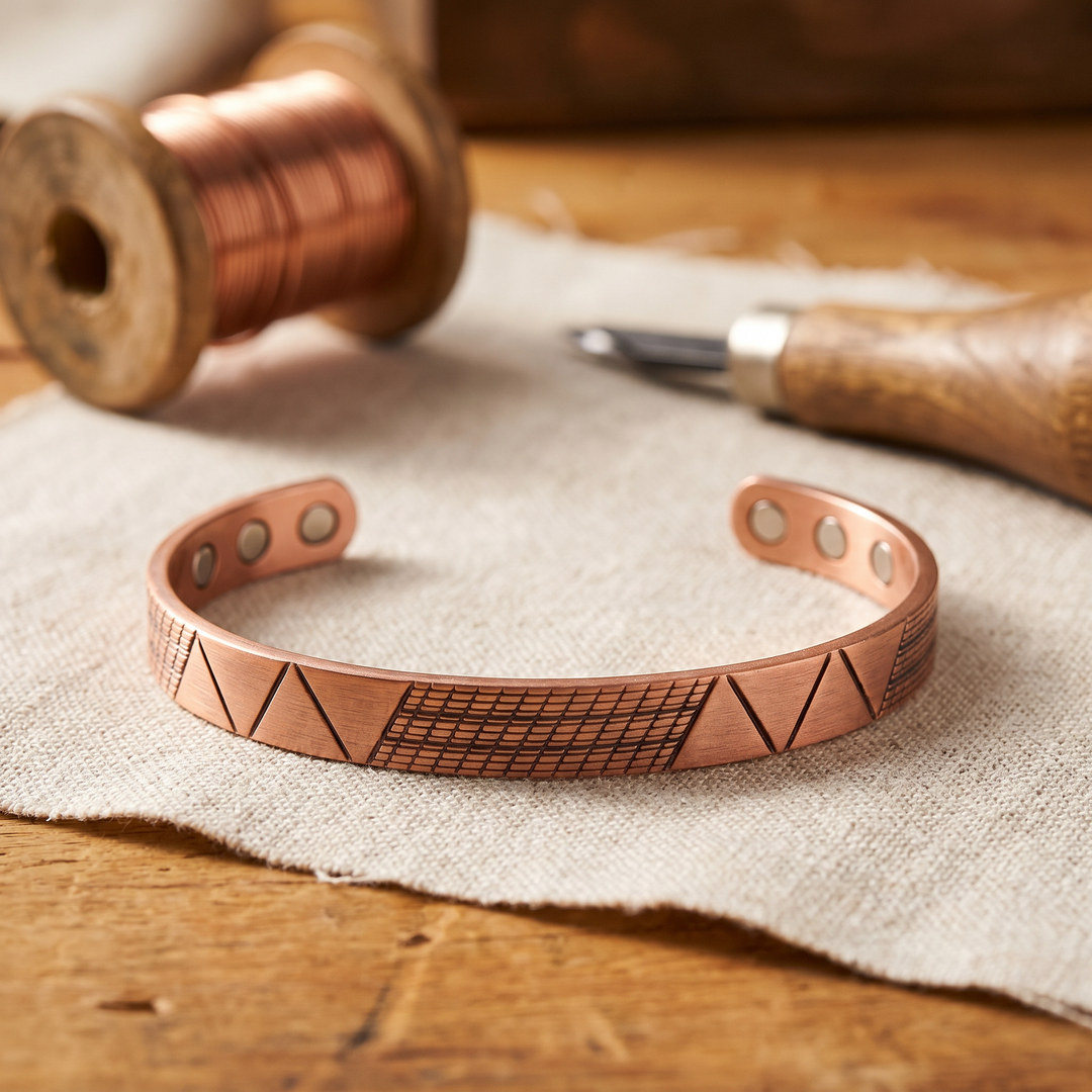 Pulsera de Cobre Crest de Vera