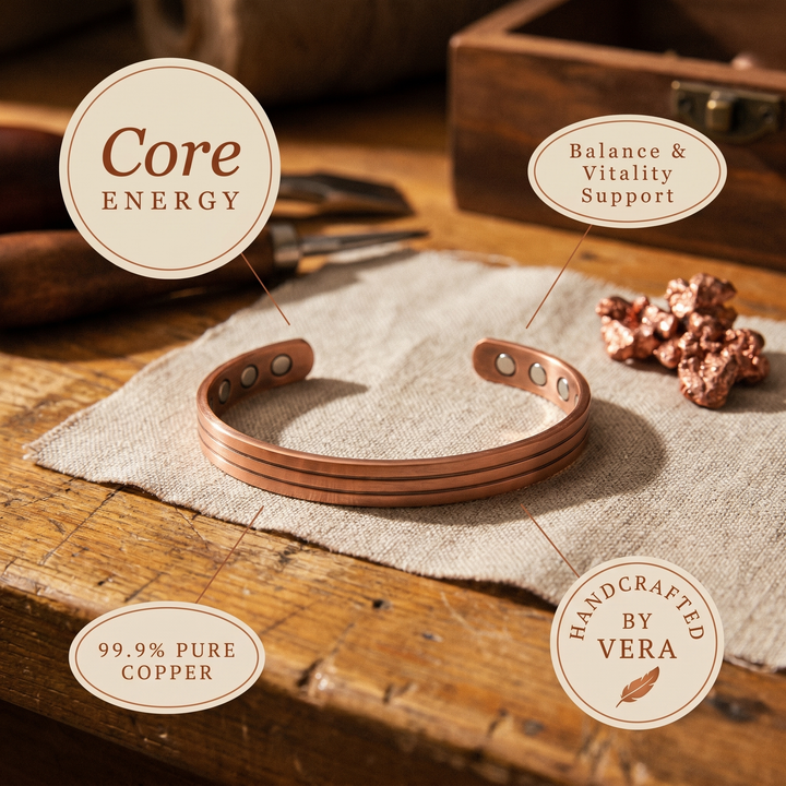 Pulsera de Cobre Core de Vera