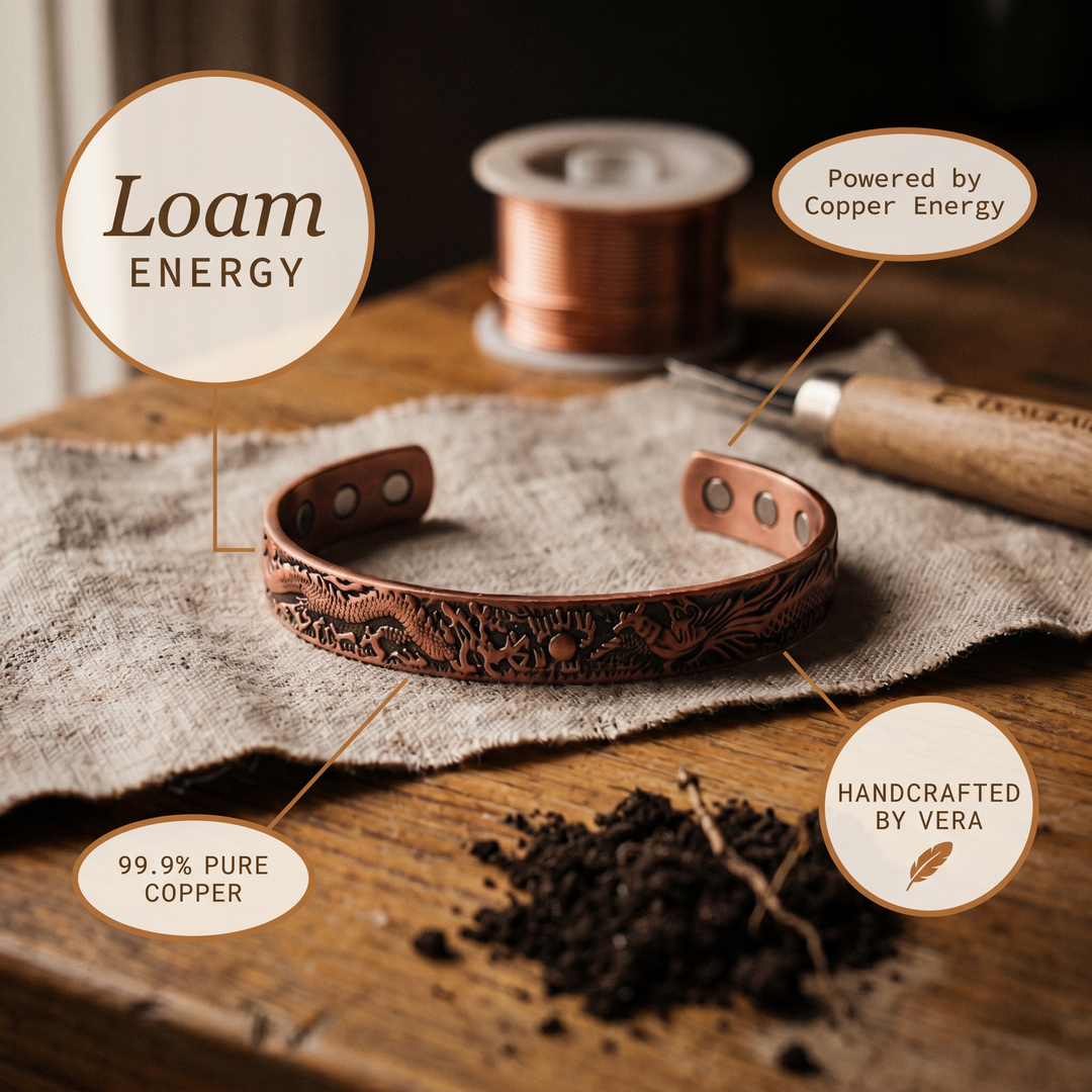 Pulsera de Cobre Loam de Vera