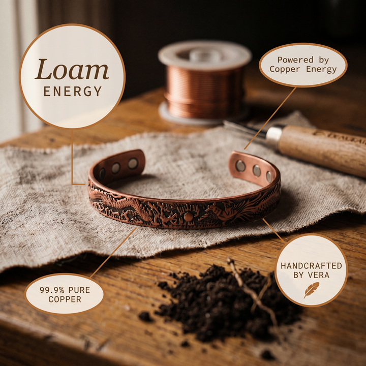 Pulsera de Cobre Loam de Vera
