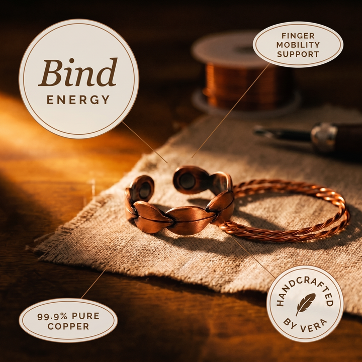 Anillo de Cobre Bind de Vera