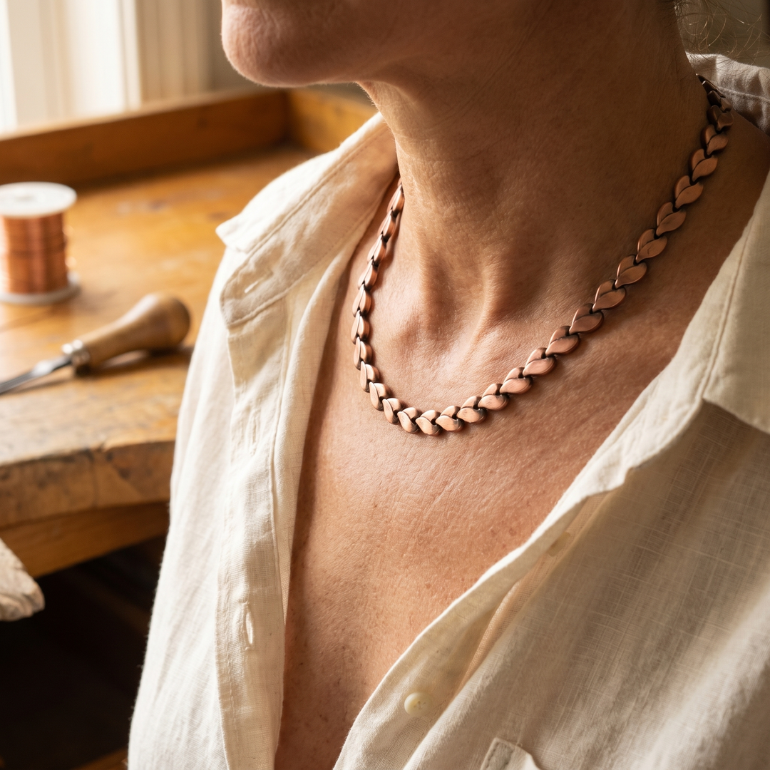 Collar de Cobre Briar de Vera