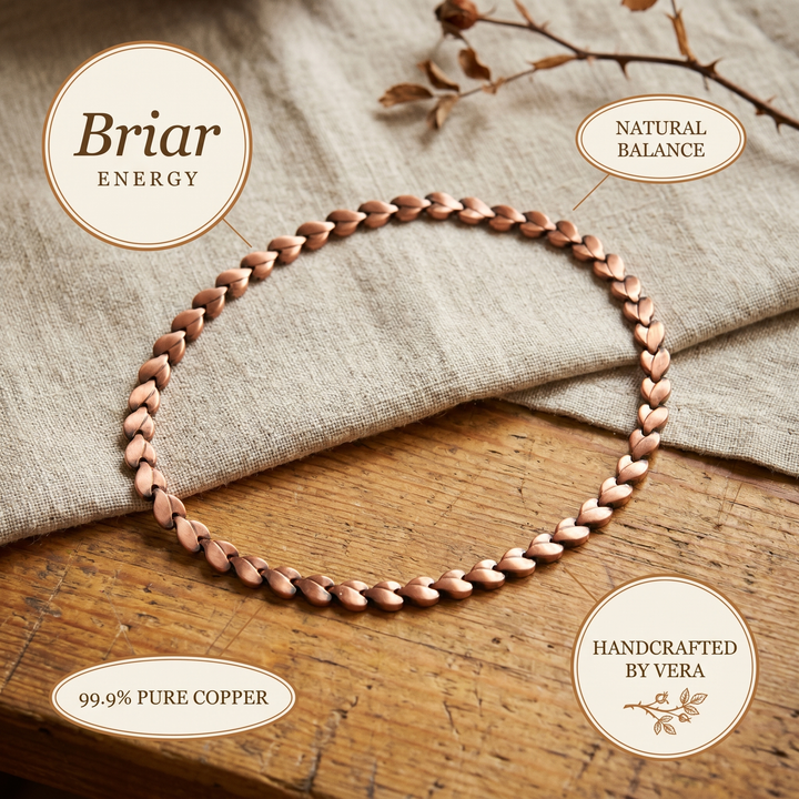 Collar de Cobre Briar de Vera