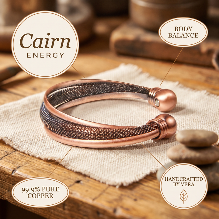 Pulsera de Cobre de Cairn de Vera