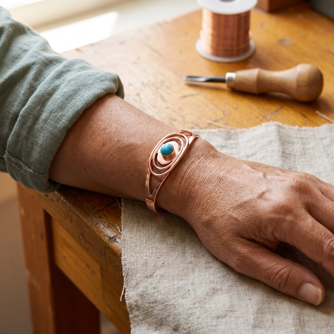 Pulsera de Cobre Sedge de Vera