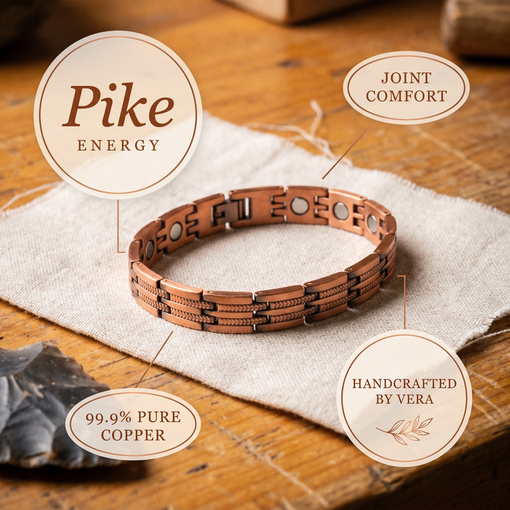 Pulsera de Cobre para Hombre Vera&
