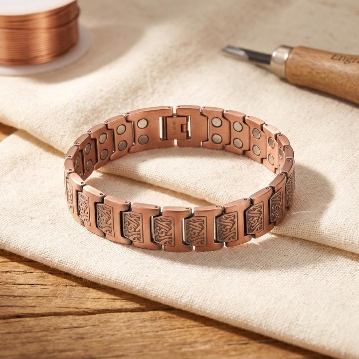 Pulsera de Cobre para Hombre de Vera&