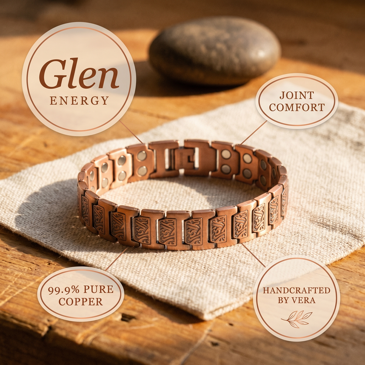 Pulsera de Cobre para Hombre de Vera&